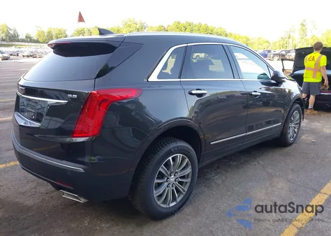 2017 Cadillac Xt5 Luxury из США, поврежденный, VIN 1GYKNBRS1HZ293189